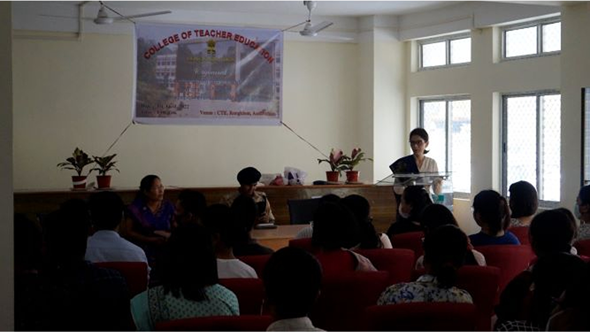 Awareness on Combating and preventing Trafficking of Women in North East, 1st April, 2022, CTE, Rongkhon, auditorium